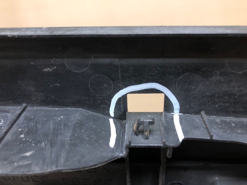 53294-33040 | Дефлектор радиатора лев. LEXUS ES350 06-12 - Фото 4