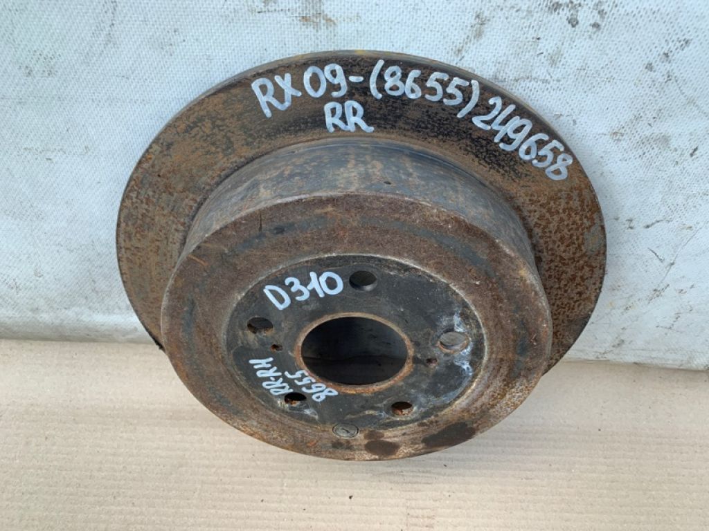 42431-0E020 | Тормозной диск задний LEXUS RX350/450 09-15 - Фото 2