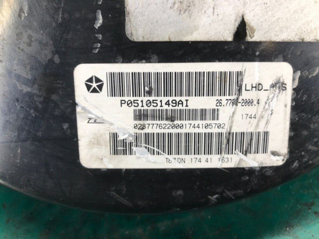 5175098AB | Вакуумний підсилювач гальм JEEP PATRIOT 10-17 - Фото 4