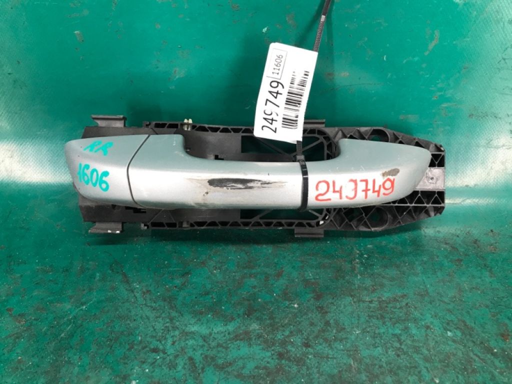 1K8 837 206 F GRU | Ручка двері зовнішня задн. прав. VOLKSWAGEN PASSAT B8 14-