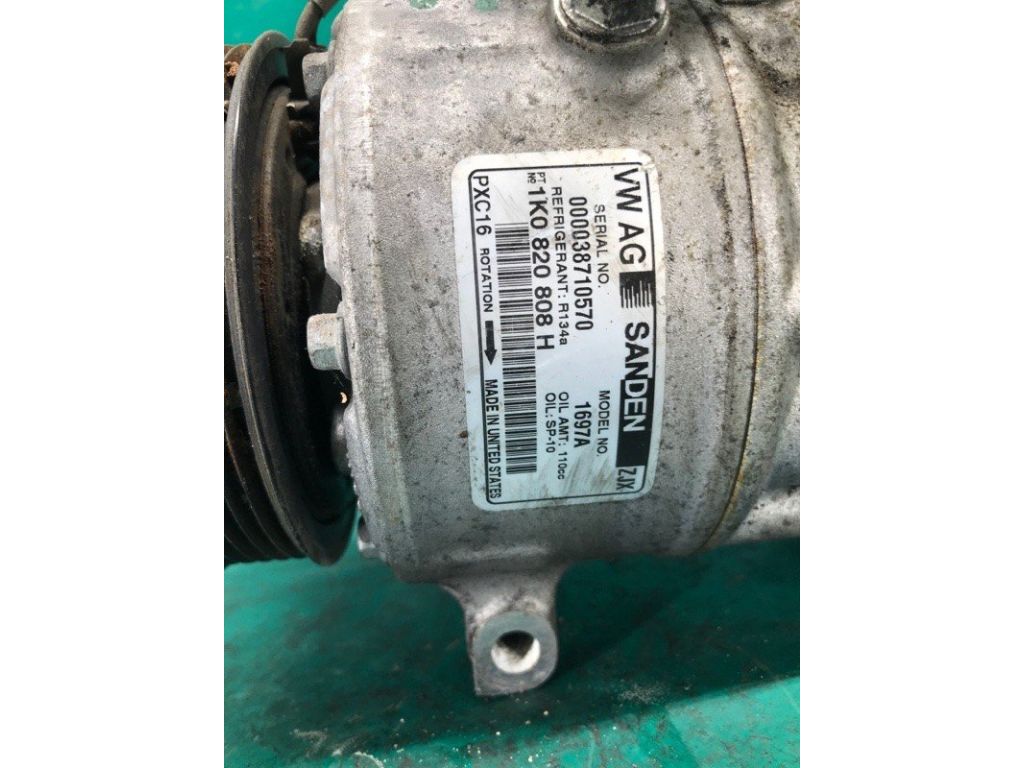 1K0 820 808 H | Компрессор кондиционера VOLKSWAGEN PASSAT B8 14- - Фото 6