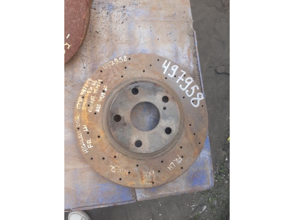 Тормозной диск передний TOYOTA HIGHLANDER 01-07