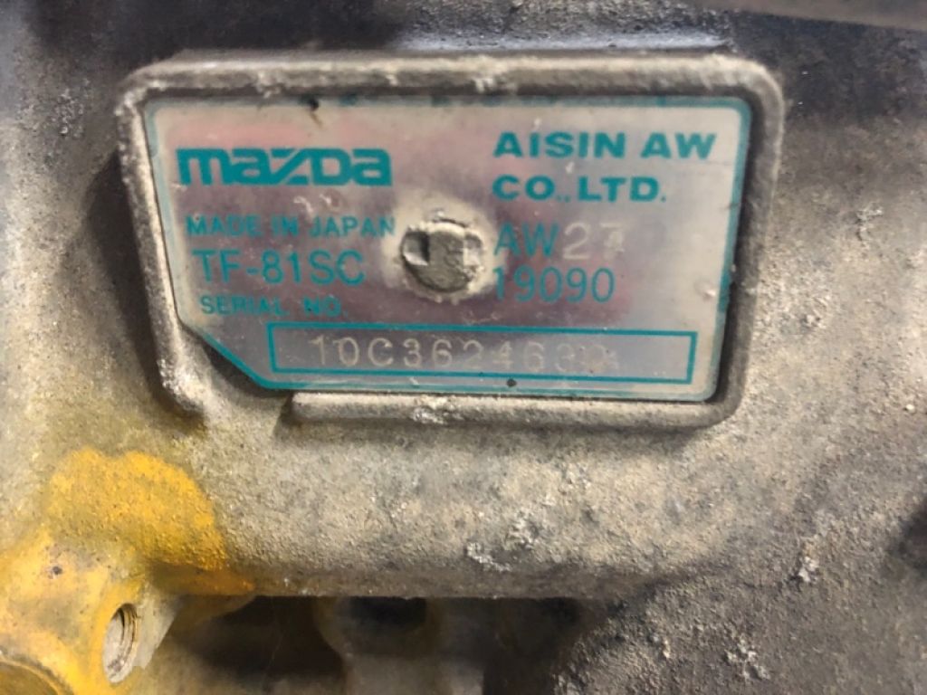 AW27-19-090A | АКПП на запчасти ( под ремонт ) MAZDA CX-9 06-16 - Фото 6