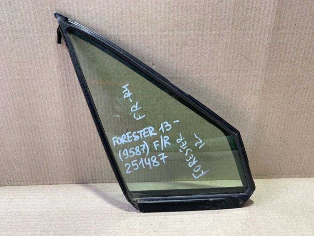 61012SG301 | Стекло двери глухое передн. прав. SUBARU FORESTER 12-19