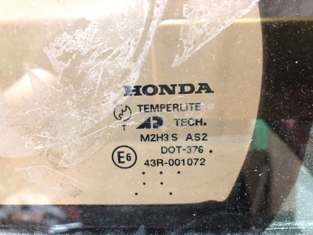 73455-SDA-A10 | Скло дверей глухе задн. лів. HONDA ACCORD USA 03-07 - Фото 2