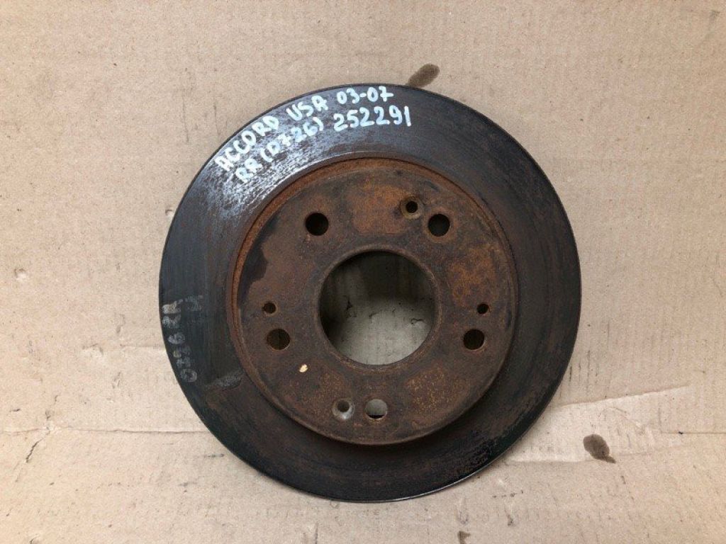 42510-SDA-A00 | Гальмівний диск задній HONDA ACCORD USA 03-07