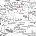 57306-50010 | Кронштейн/крепление балки подвески передн. лев. LEXUS LS460 06-12 - Превью 2