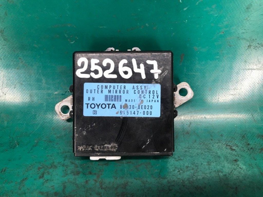 89430-0E020 | Блок керування дзеркалами передн. прав. LEXUS RX300/330/350/400 03-09