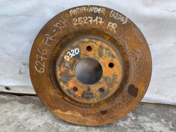 Тормозной диск передний NISSAN PATHFINDER R52 12-21