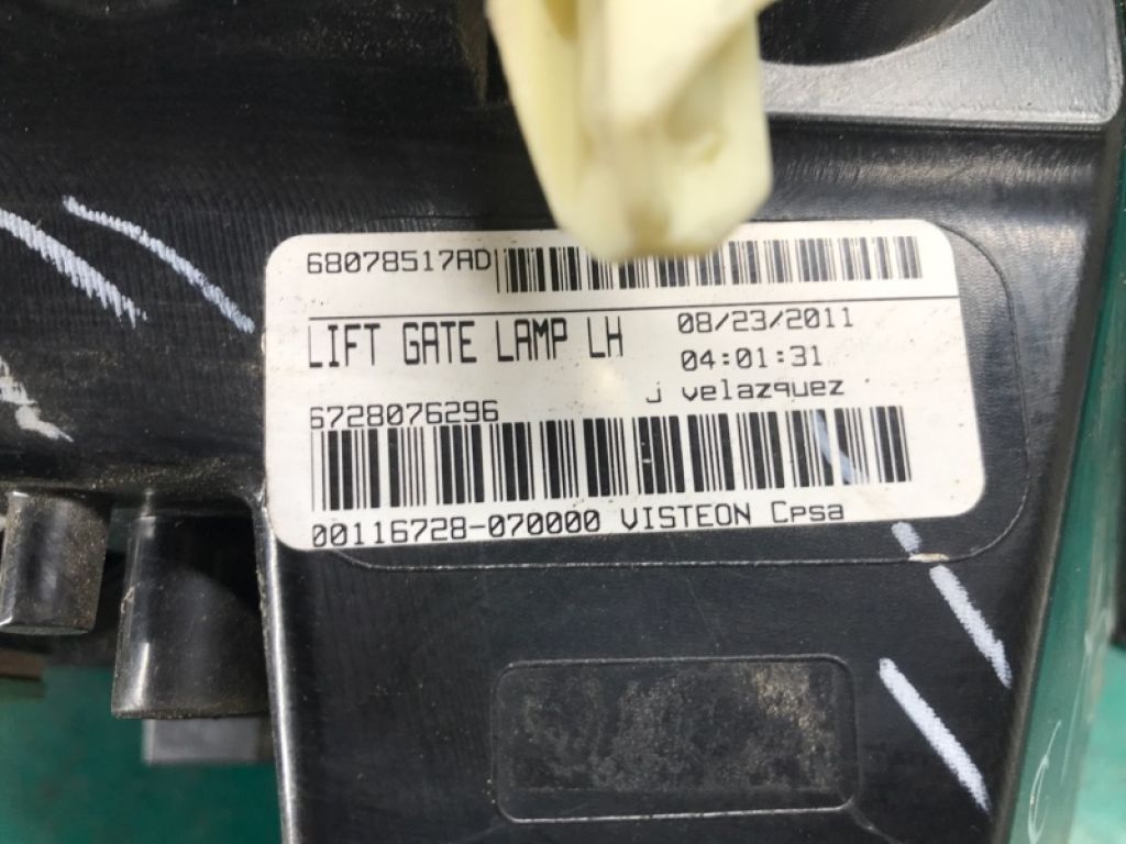 68078517AD | Ліхтар внутрішній лів. DODGE JOURNEY 08-20 - Фото 5