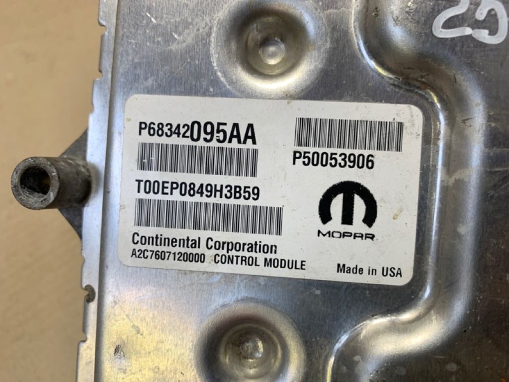 68342095AA | Блок управления двигателем JEEP COMPASS 17-21 - Фото 6