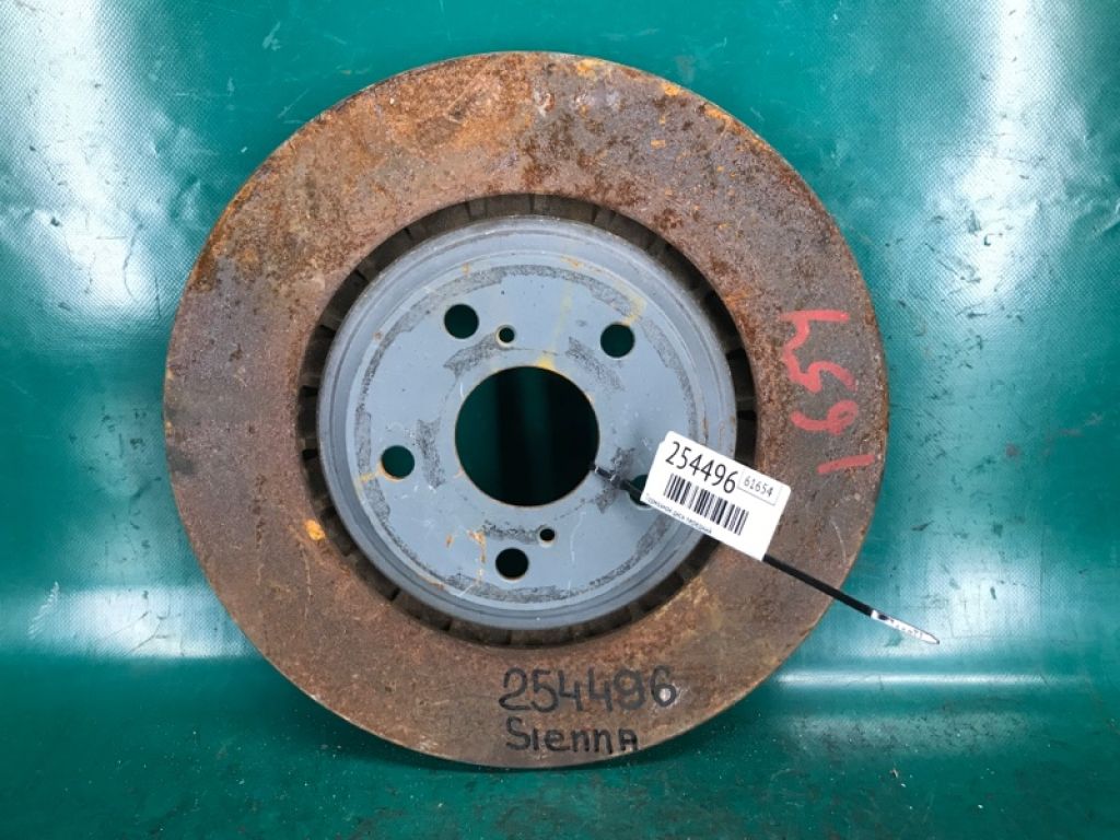 43512-0E030 | Гальмівний диск передній TOYOTA SIENNA 11-16