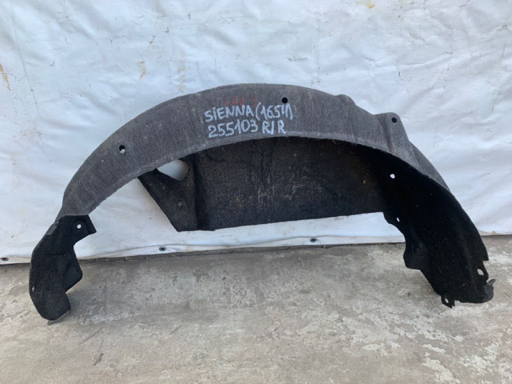 65637-08010 | Подкрылок задн. прав. TOYOTA SIENNA 11-16