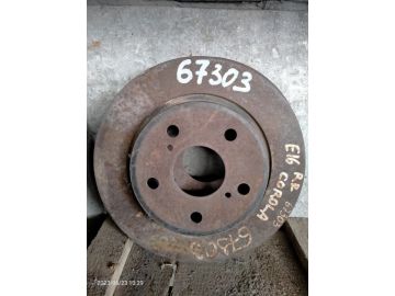 Гальмівний диск задній TOYOTA COROLLA E16 13-
