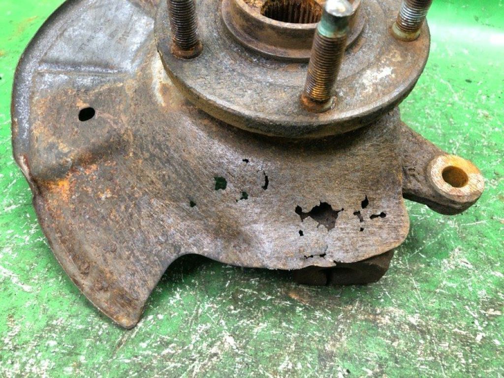 BT4Z-3K185-A | Кулак поворотный передн. прав. FORD EDGE 06-14 - Фото 4