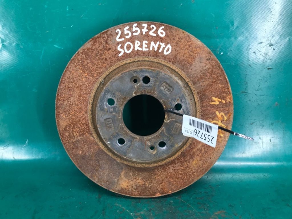 517121U000 | Тормозной диск передний KIA SORENTO XM 09-14