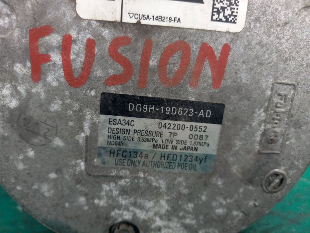 DG9Z-19703-D | Компресор кондиціонера FORD FUSION 14- - Фото 10