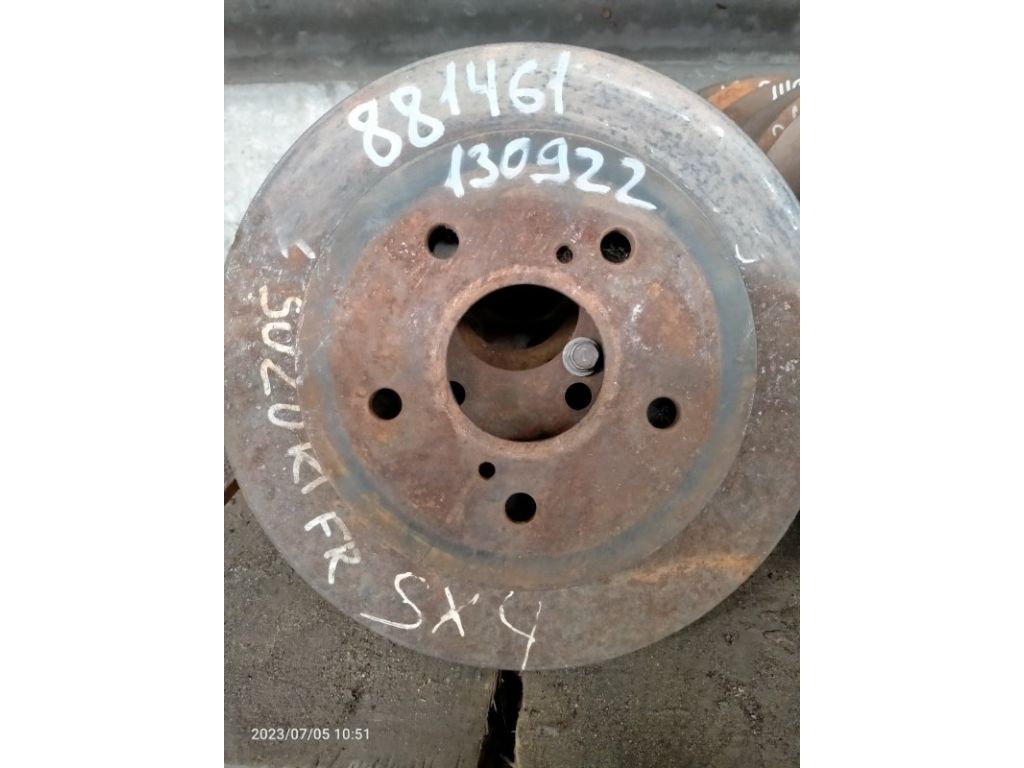 55611-80J02 | Тормозной диск задний SUZUKI SX4 06-13