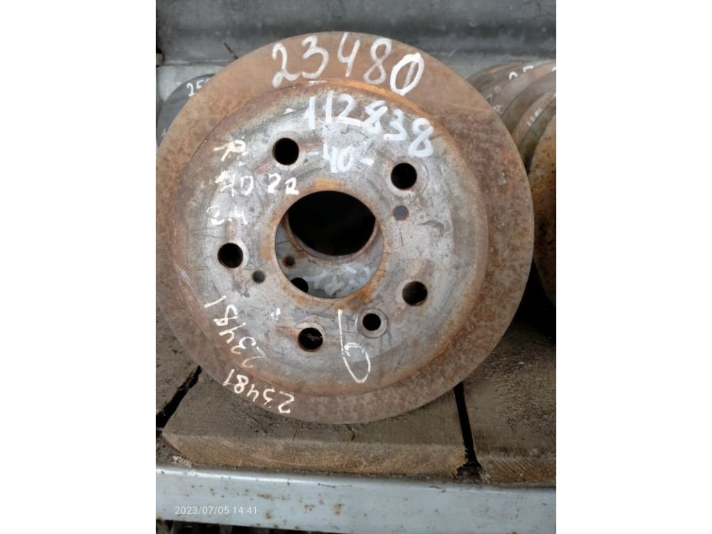 Тормозной диск задний прав. TOYOTA CAMRY 40 06-11