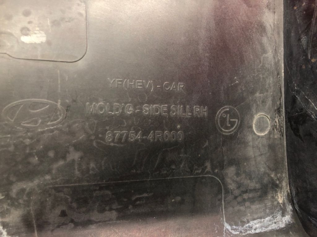 87752-4R000 | Накладка порога наружная прав. HYUNDAI SONATA YF 10-14 - Фото 5