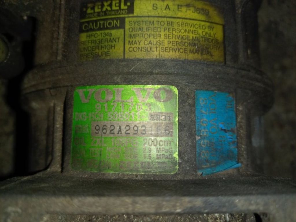 8708581 | Компрессор кондиционера VOLVO S70 97-00 - Фото 9