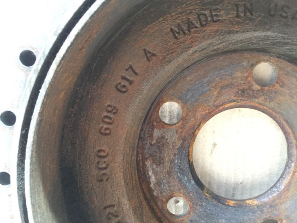 5C0 609 617 A | Тормозной барабан VOLKSWAGEN JETTA USA 10-17 - Фото 5