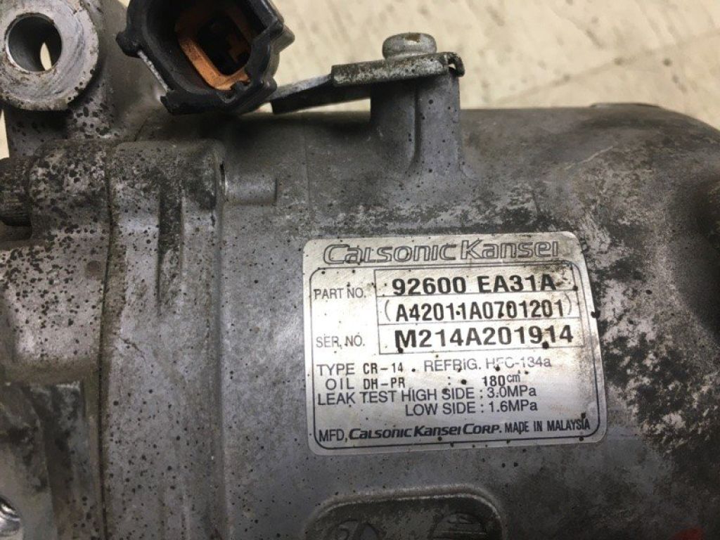 92600EA31A | Компрессор кондиционера NISSAN FRONTIER 04-21 - Фото 5