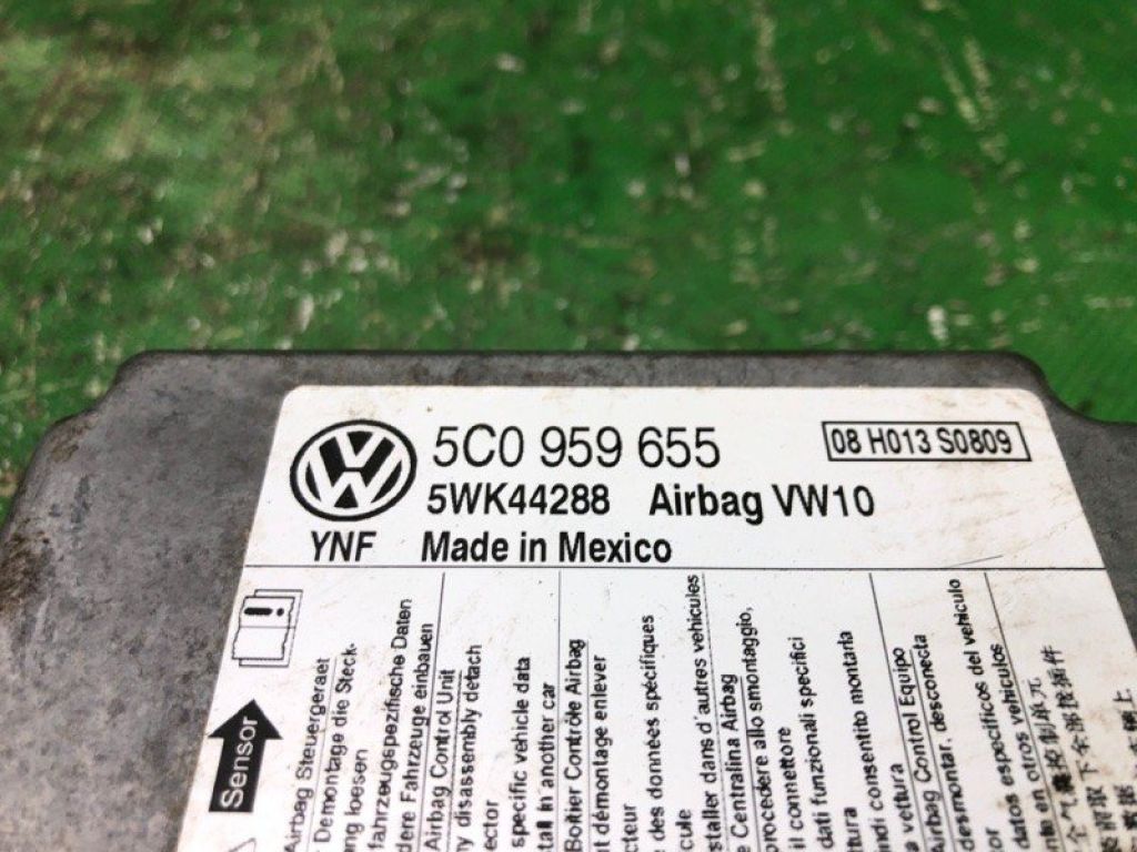 5C0 959 655 | Блок керування AIRBAG VOLKSWAGEN PASSAT B7 11-15 - Фото 6