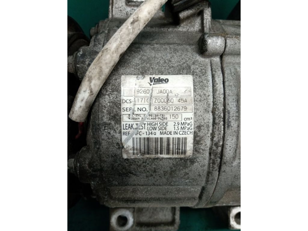 92600-JA00A | Компресор кондиціонера NISSAN ALTIMA L32 07-12 - Фото 10