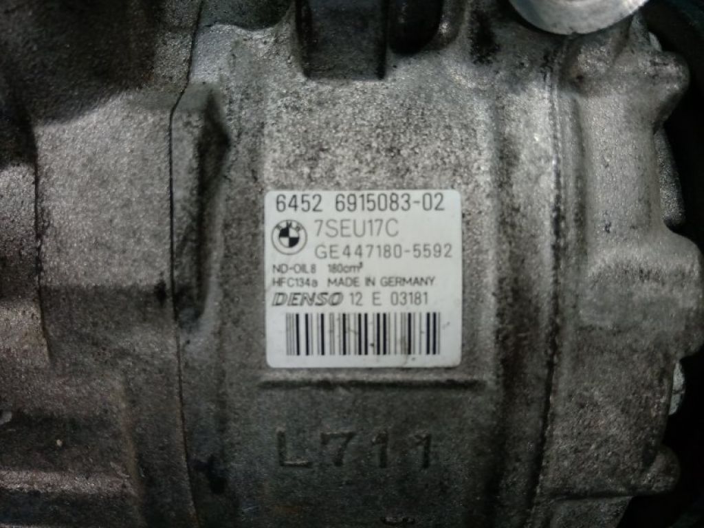 64 52 6 915 083 | Компрессор кондиционера BMW 5 SERIES 03-10 - Фото 8