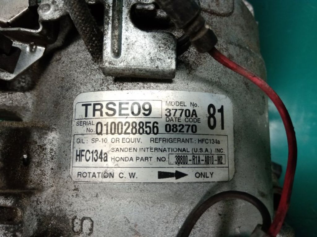 38800-R1A-A01 | Компрессор кондиционера ACURA ILX 12-16 - Фото 10