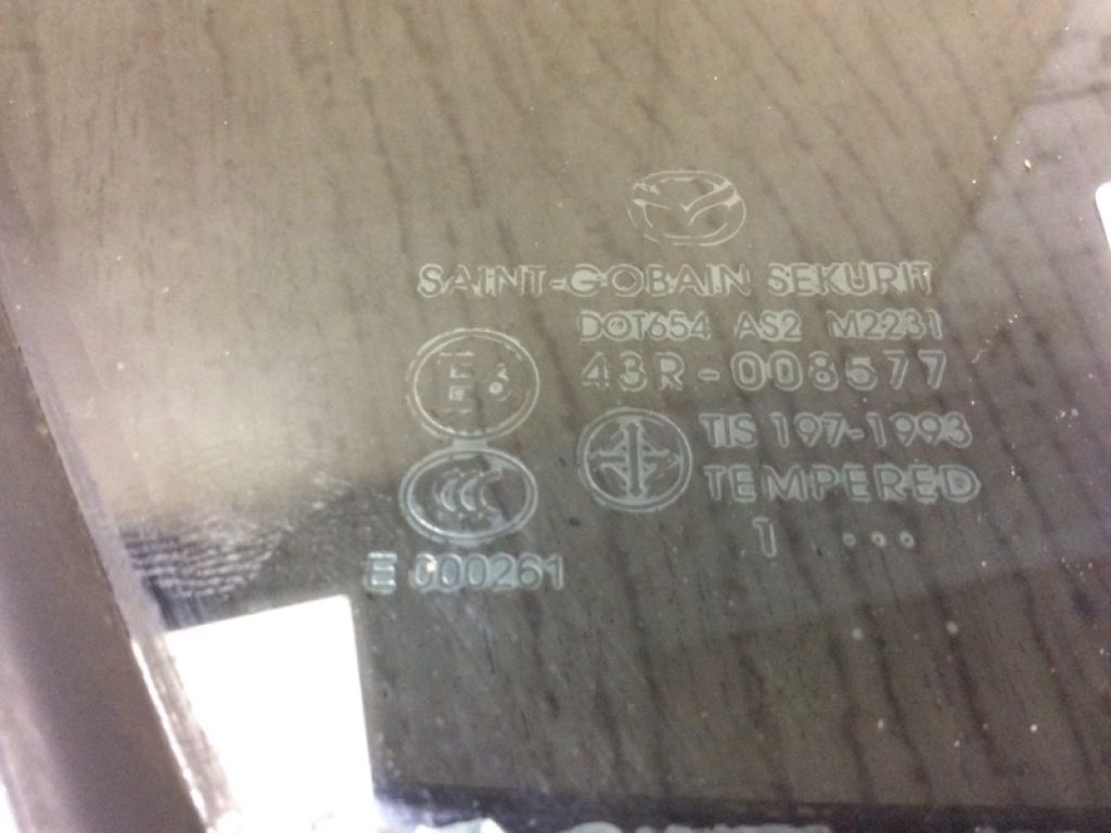 BBM5-72-661A | Скло дверей глухе задн. прав. MAZDA 3 BL 09-13 - Фото 4