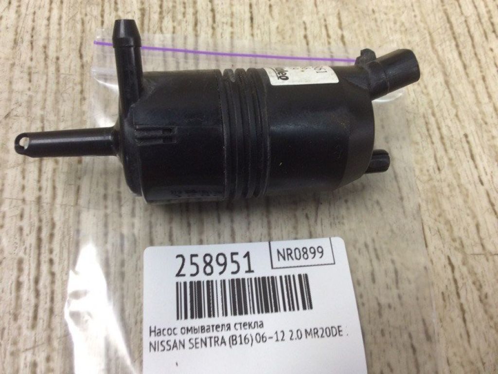 28920ET400 | Насос омывателя стекла NISSAN SENTRA (B16) 06–12 - Фото 2