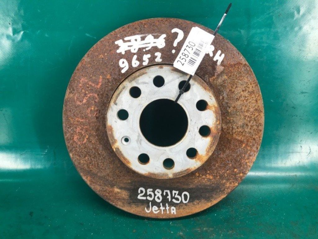 5C0 615 301 A | Тормозной диск передний VOLKSWAGEN JETTA USA 10-17