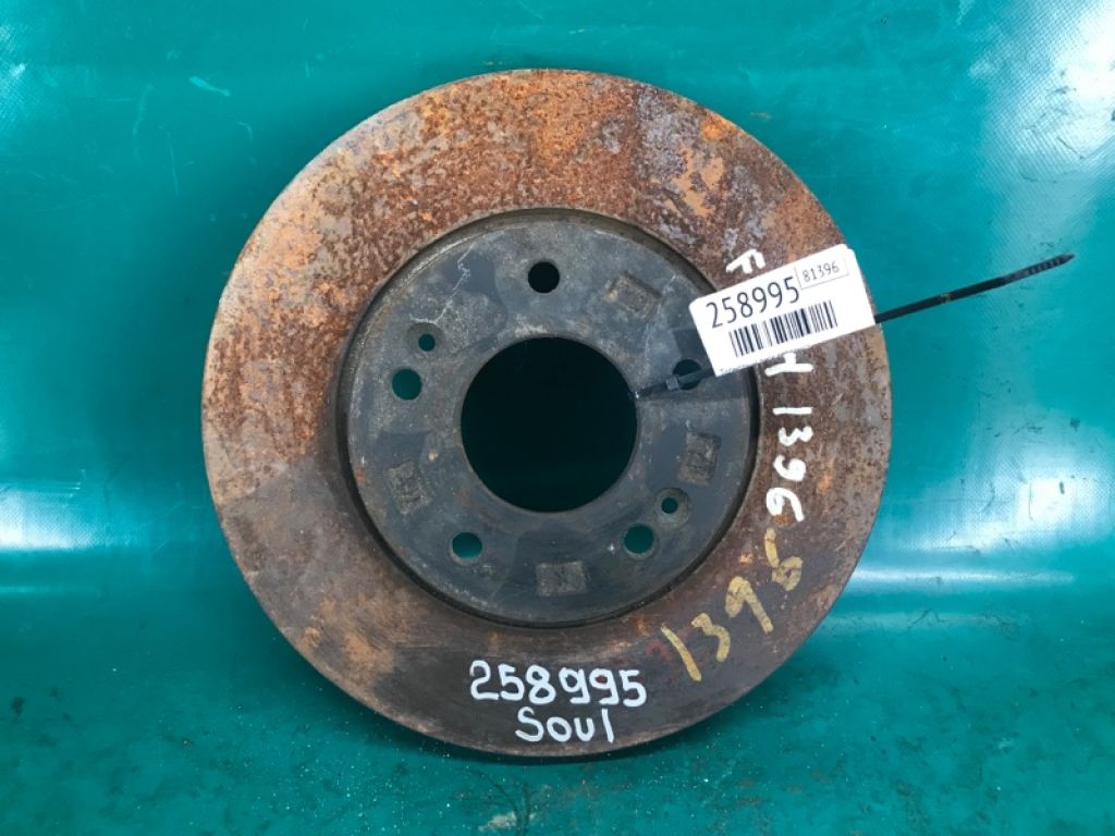 51712-A7000 | Гальмівний диск передній KIA SOUL PS 13-19