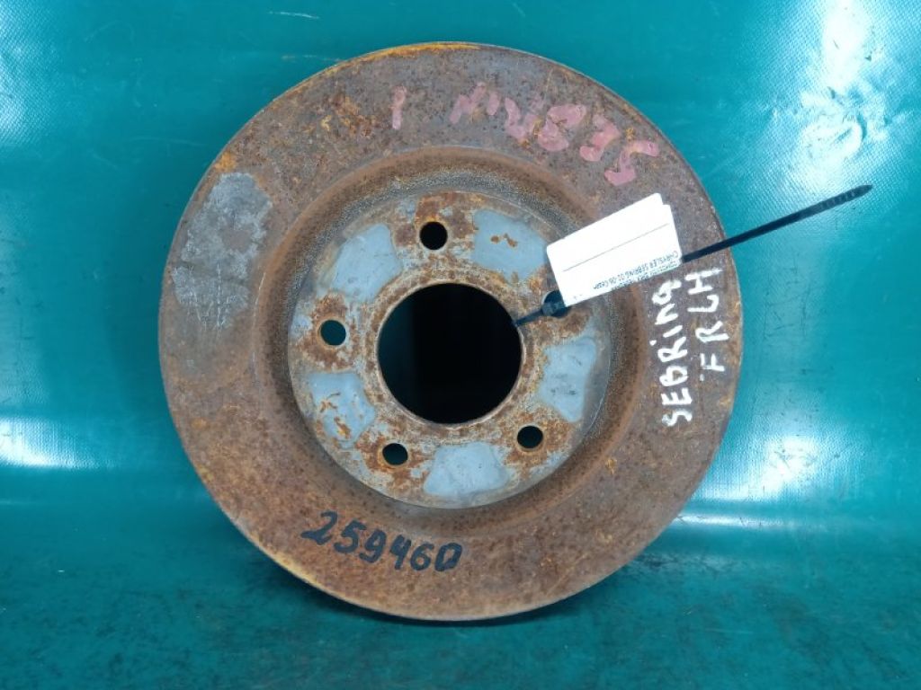 5105514AA | Тормозной диск передний DODGE AVENGER 07-14