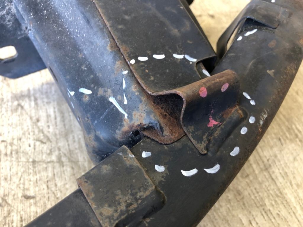 DG9Z-17906-A | Усилитель заднего бампера FORD FUSION 14- - Фото 6