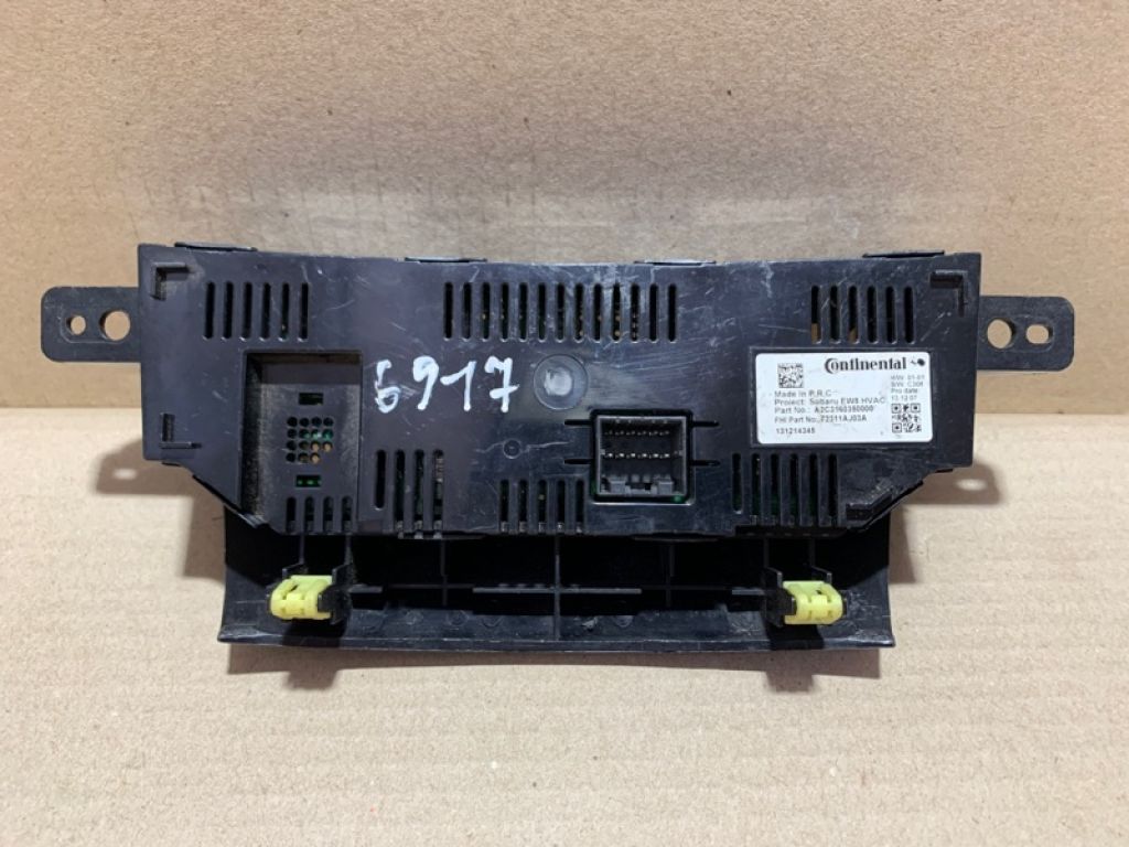 72311AJ03A | Блок керування піччю SUBARU OUTBACK 09-14 BR - Фото 3