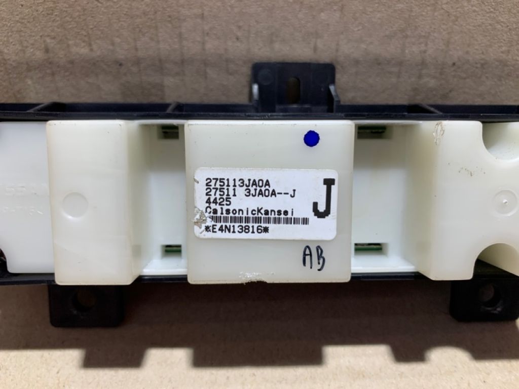 27511-3JA0A | Блок управления печкой задн. INFINITI QX60/JX35 12-20 - Фото 4