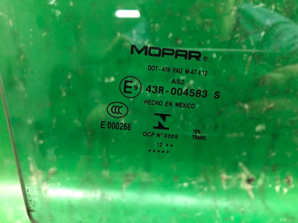 5076886AC | Скло дверей передн. прав. DODGE JOURNEY 08-20 - Фото 4