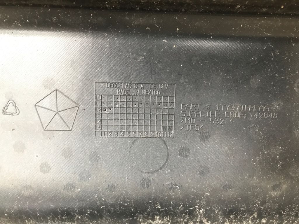 1TY37TZZAA | Бампер задний DODGE JOURNEY 08-20 - Фото 11