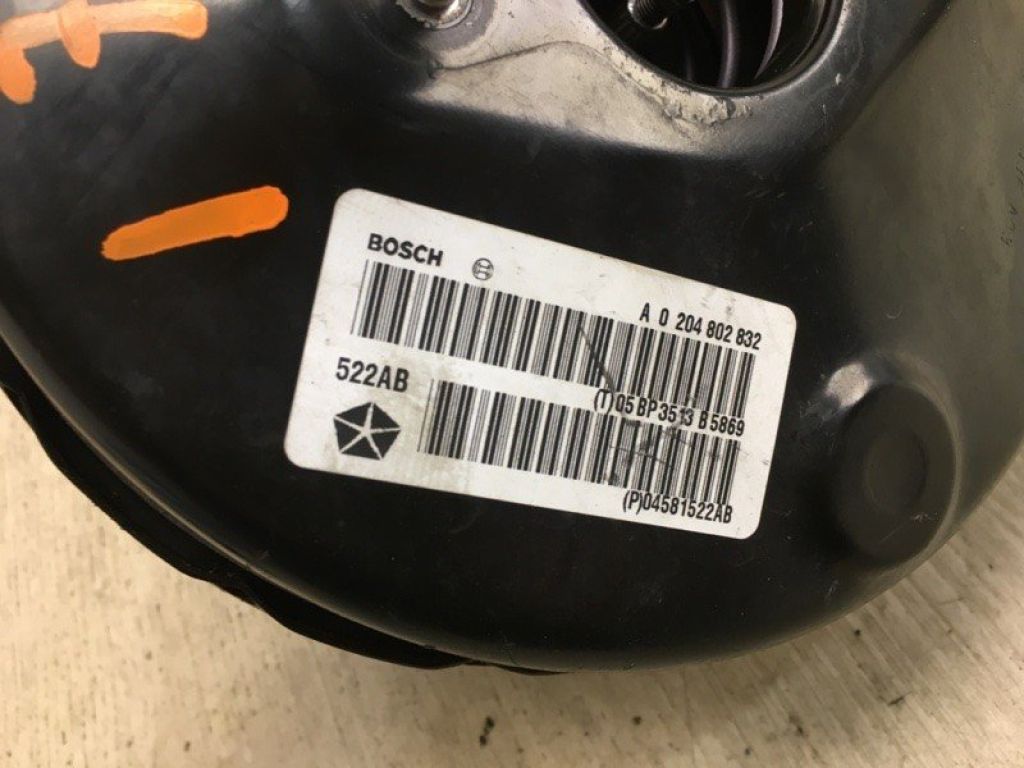 68155434AA | Вакуумний підсилювач гальм DODGE JOURNEY 08-20 - Фото 2