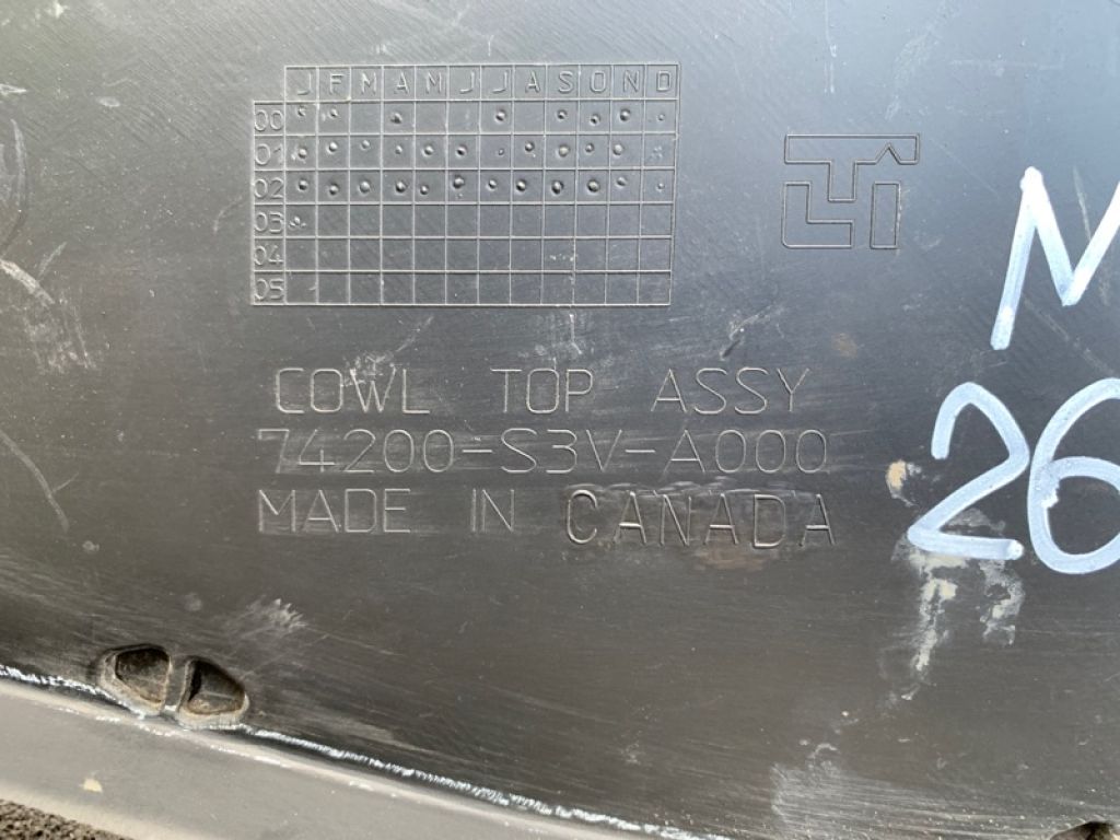 74200-S3V-A01 | Пластик під лобове скло / Жабо ACURA MDX (YD1) 00-06 - Фото 8