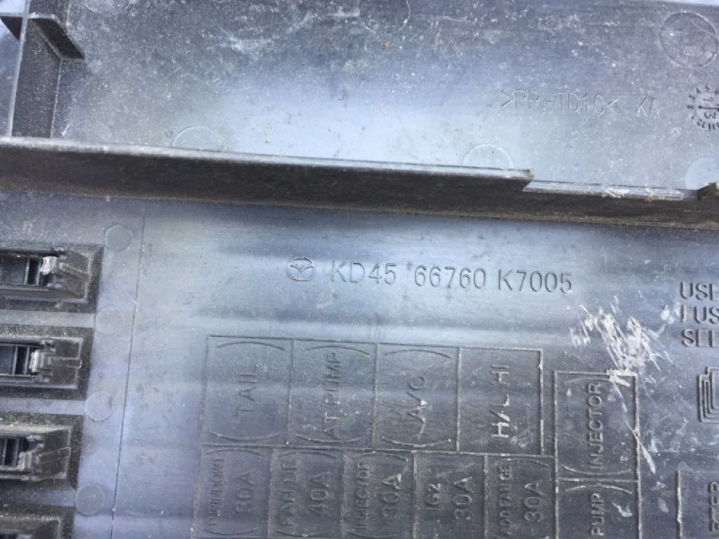 KD45-66-760 | Крышка блока предохранителей MAZDA CX-5 (KE) 11-17 - Фото 5