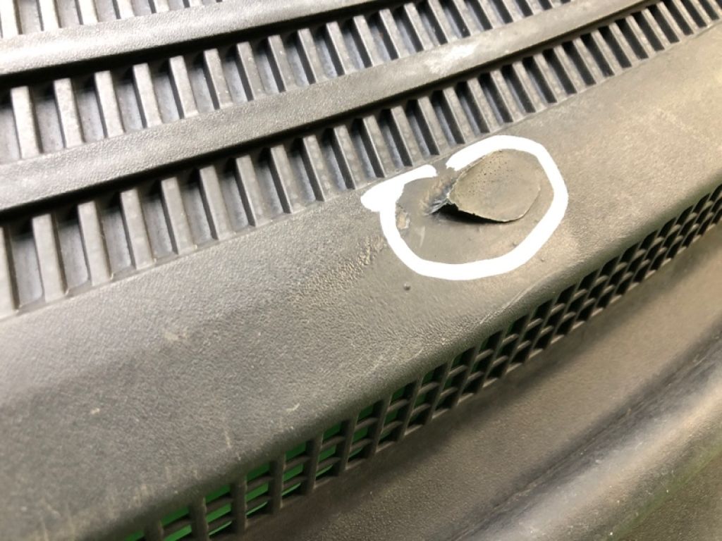 9T4Z-78022A68-AA | Пластик под лобовое стекло / Жабо FORD EDGE 06-14 - Фото 5