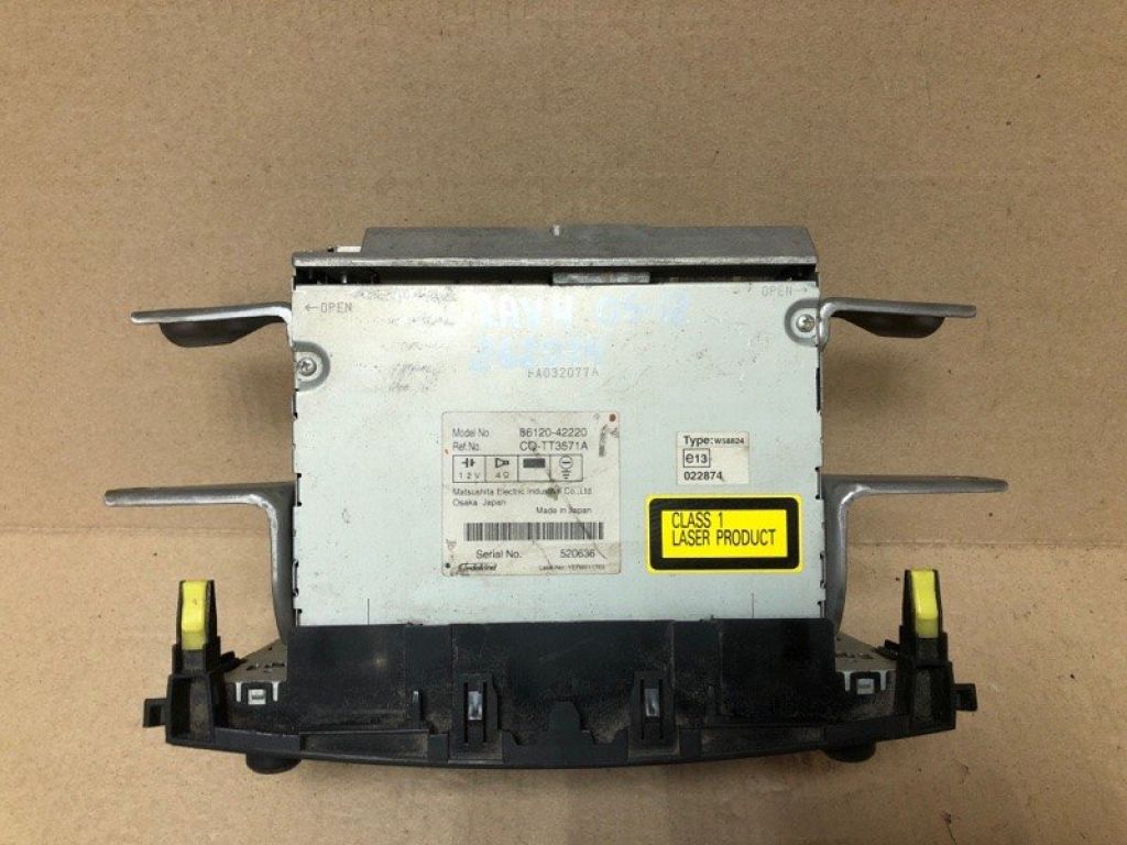 86120-42220 | Магнитола TOYOTA RAV4 05-12 - Фото 7