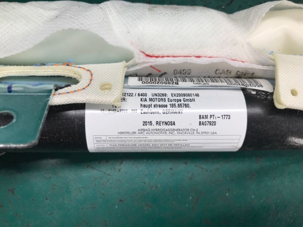 85020-B2000 | Подушка безпеки (штора) прав. KIA SOUL PS 13-19 - Фото 5