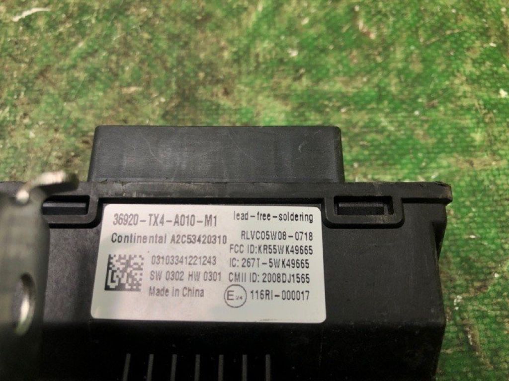 36920-TX4-A01 | Блок електронний ACURA ILX 12-16 - Фото 4
