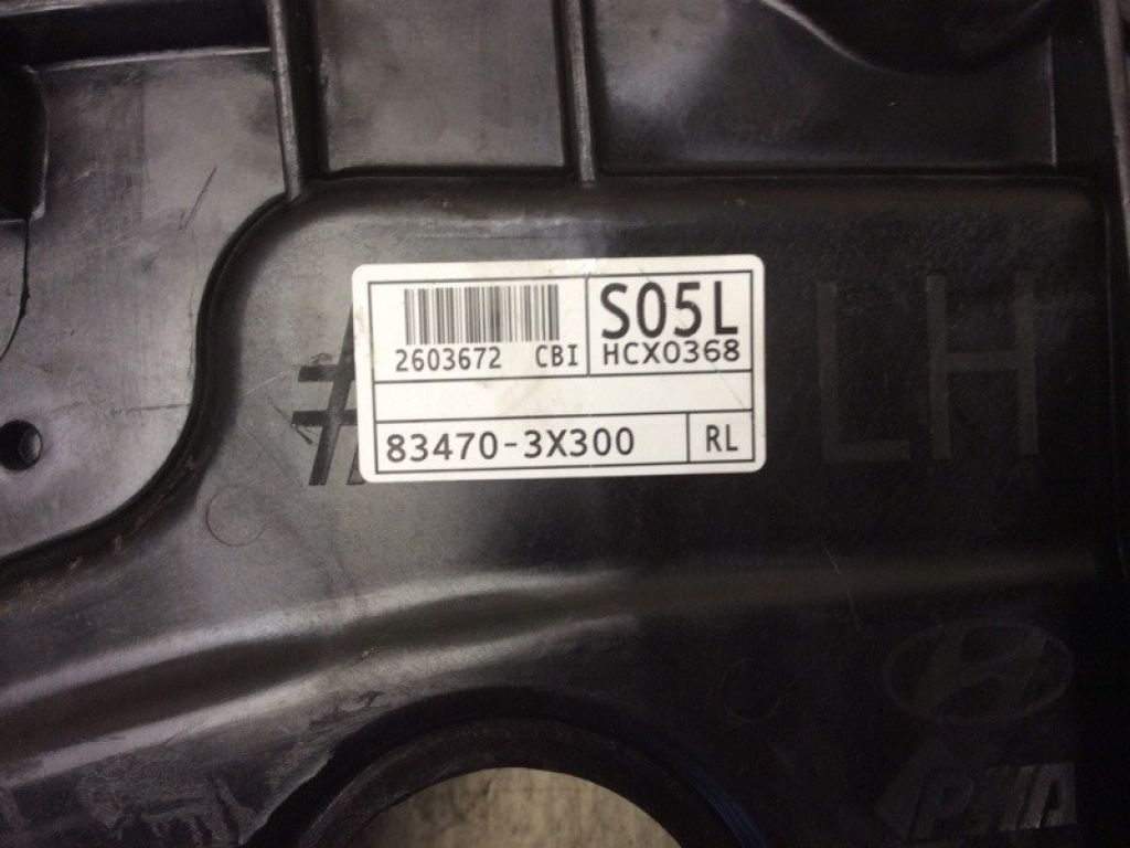 83471-3X000 | Склопідйомник задн. лів. HYUNDAI ELANTRA MD 10-15 - Фото 4