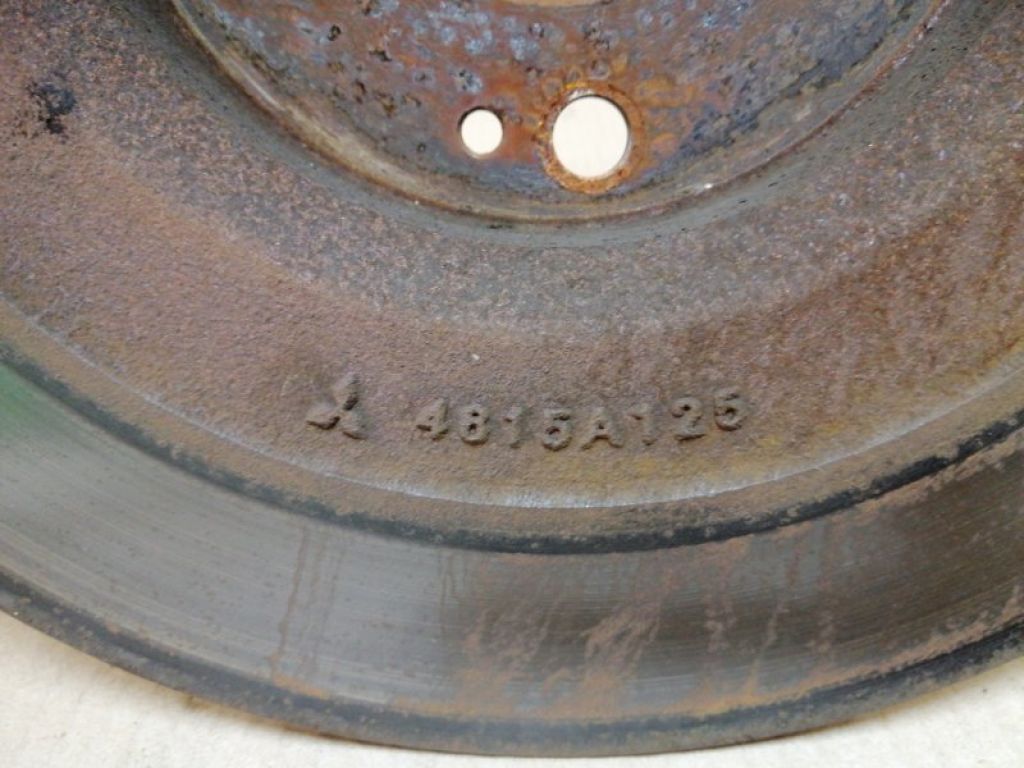 4615A125 | Гальмівний диск задній MITSUBISHI OUTLANDER GF 12- - Фото 3